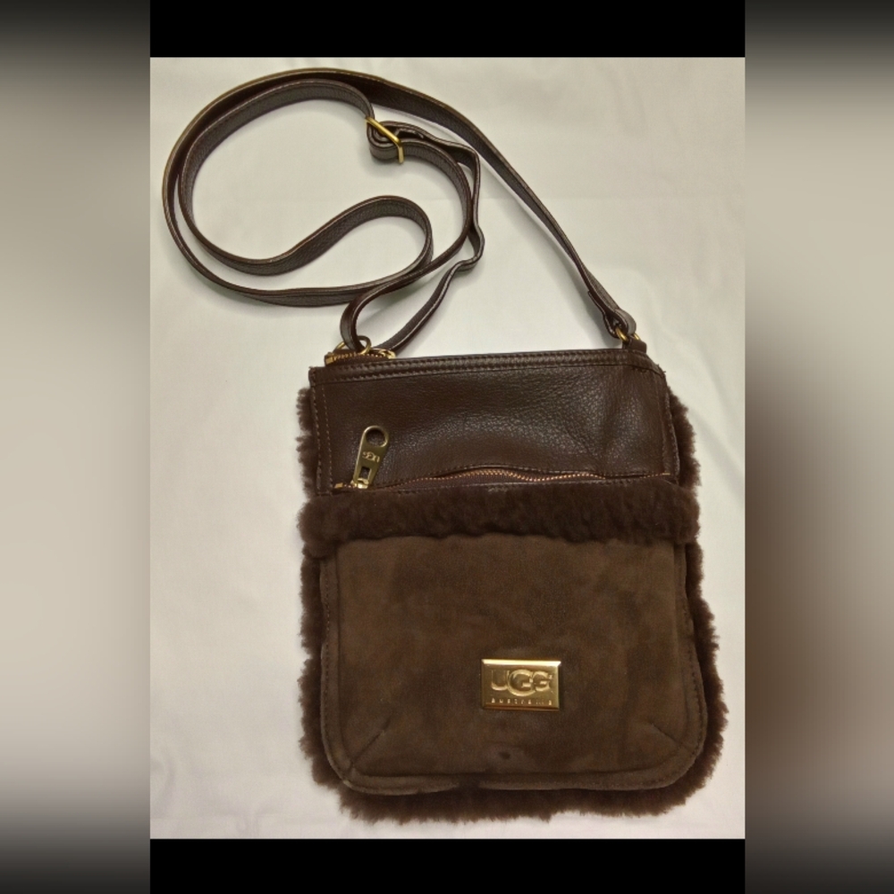 Ugg Australia Sheepskin Crossbody Bag